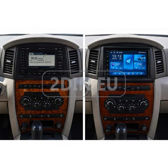 JEEP GRAND CHEROKEE - МУЛТИМЕДИЯ / Навигация android 16